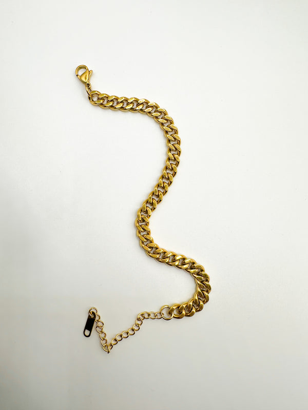 Cuban link bracelet